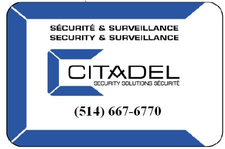 Citadel Security Lachine (514)667-6770